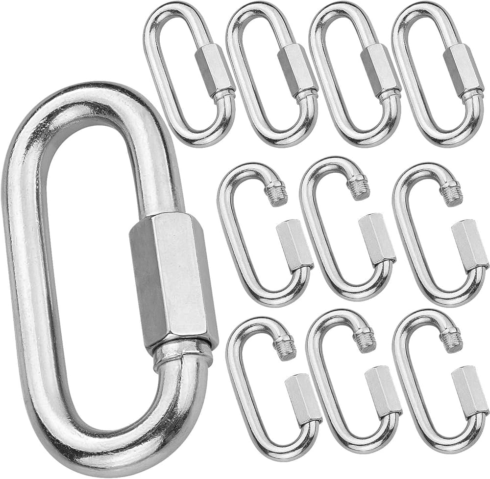 Amazon.com: AKOLAFE 20 Pack Quick Link Chain Connector 3/16